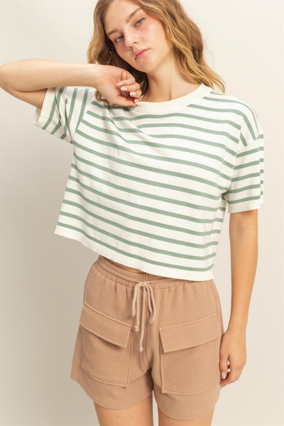 Frankie Stripe Knit Top