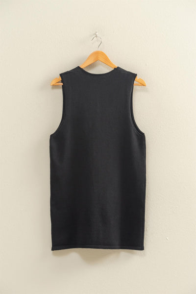 Sweater Overall Dress