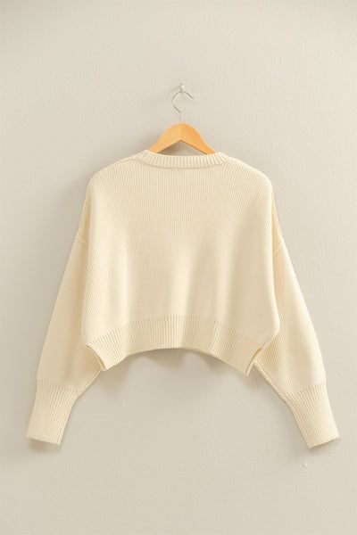 Easy Crop Sweater