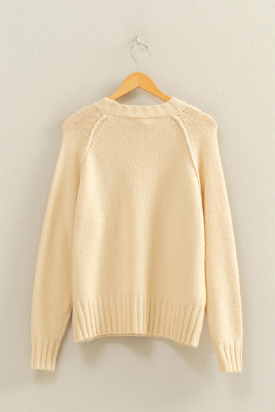 Raglan Sleeve Sweater