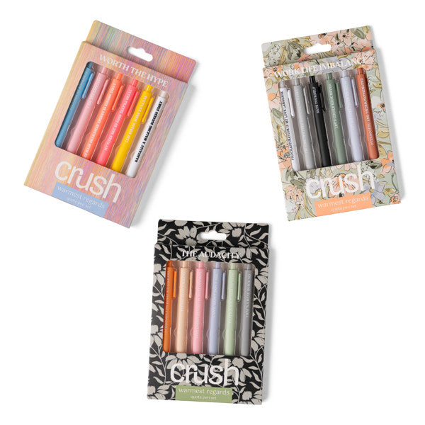 Crush Pen Sets