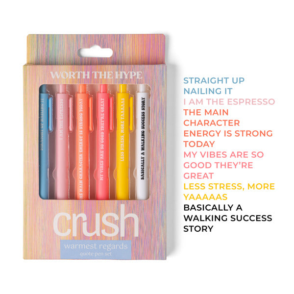 Crush Pen Sets