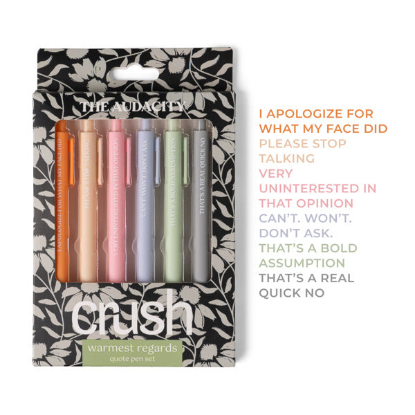 Crush Pen Sets