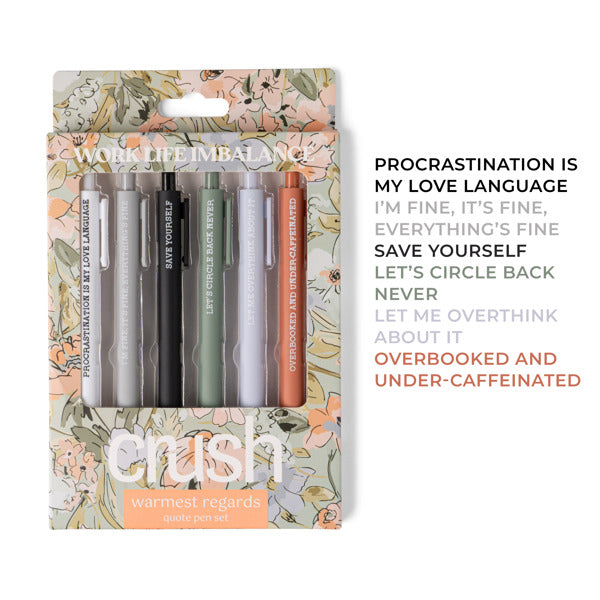 Crush Pen Sets