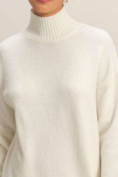 Turtleneck Sweater Dress