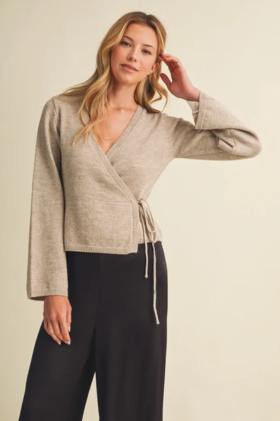 Cecily Wrap Sweater